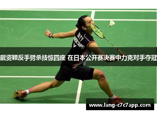 戴资颖反手劈杀技惊四座 在日本公开赛决赛中力克对手夺冠 戴资颖反手劈杀技惊四座 在日本公开赛决赛中力克对手夺冠